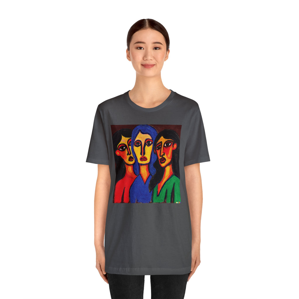 Three Witches in the Style of Modigliani