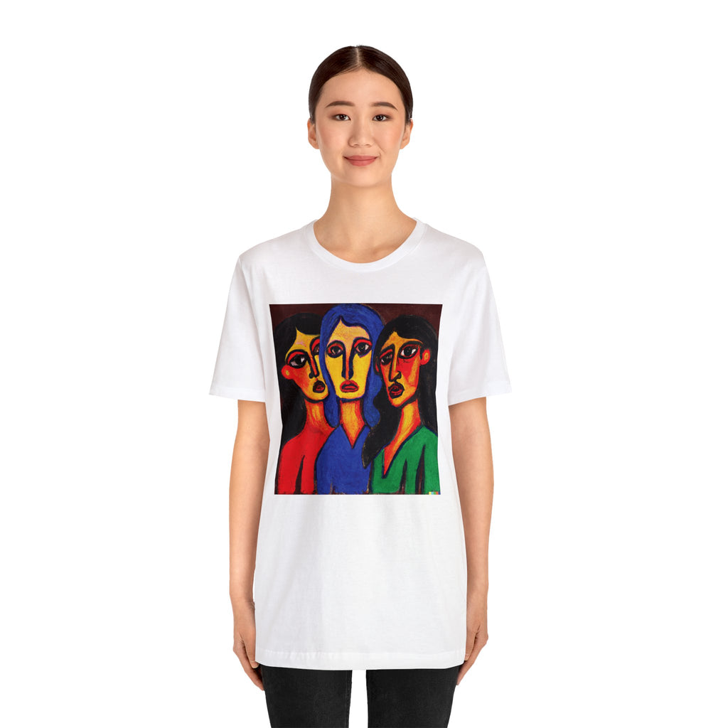Three Witches in the Style of Modigliani
