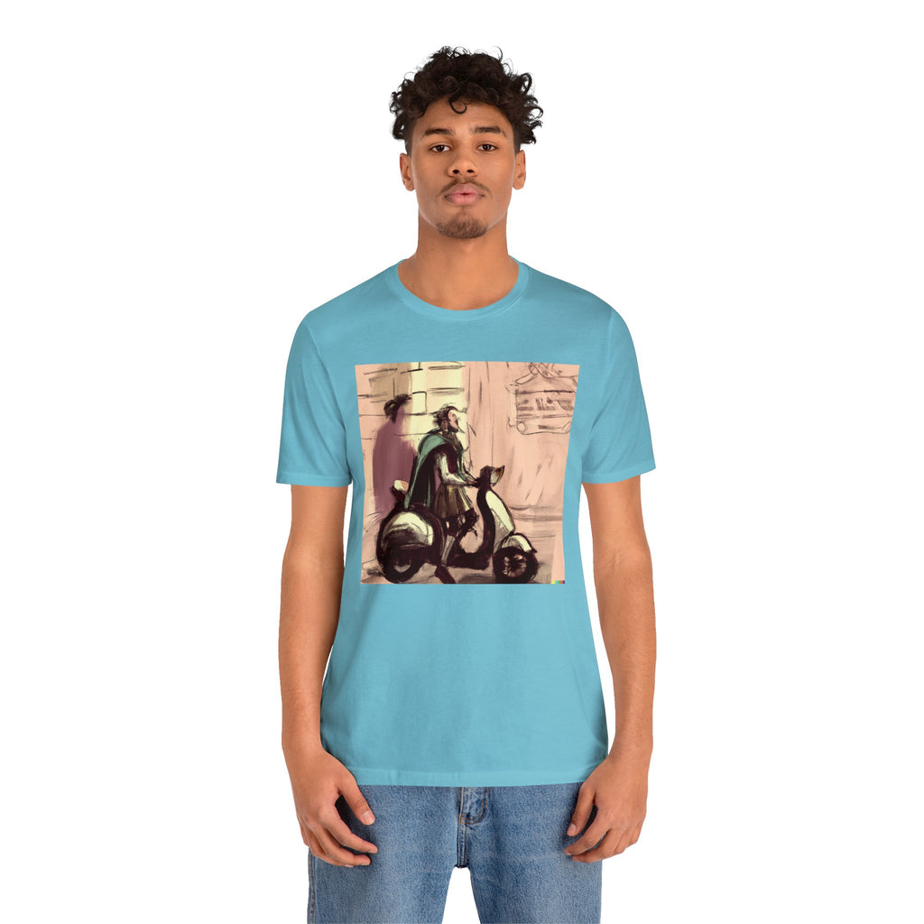 Shakespeare Riding A Vespa Tee