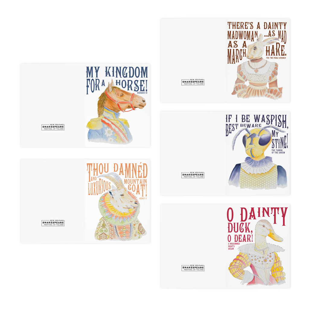 Fairest Creatures Greeting Card Set