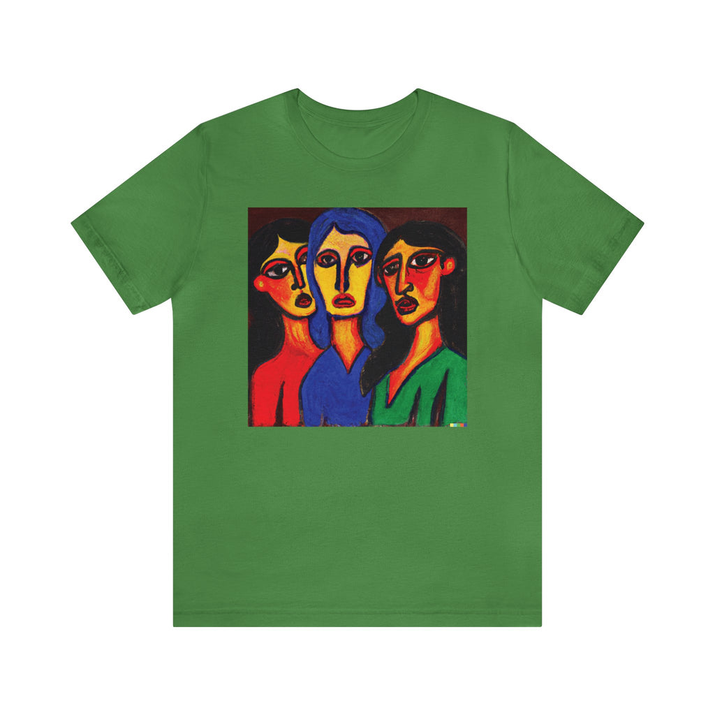 Three Witches in the Style of Modigliani