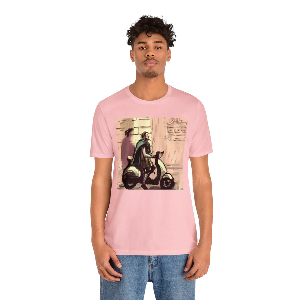 Shakespeare Riding A Vespa Tee