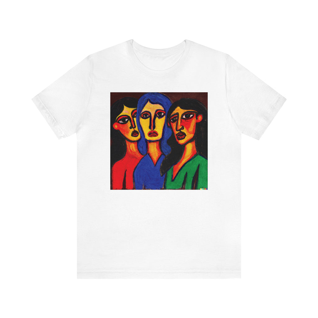 Three Witches in the Style of Modigliani