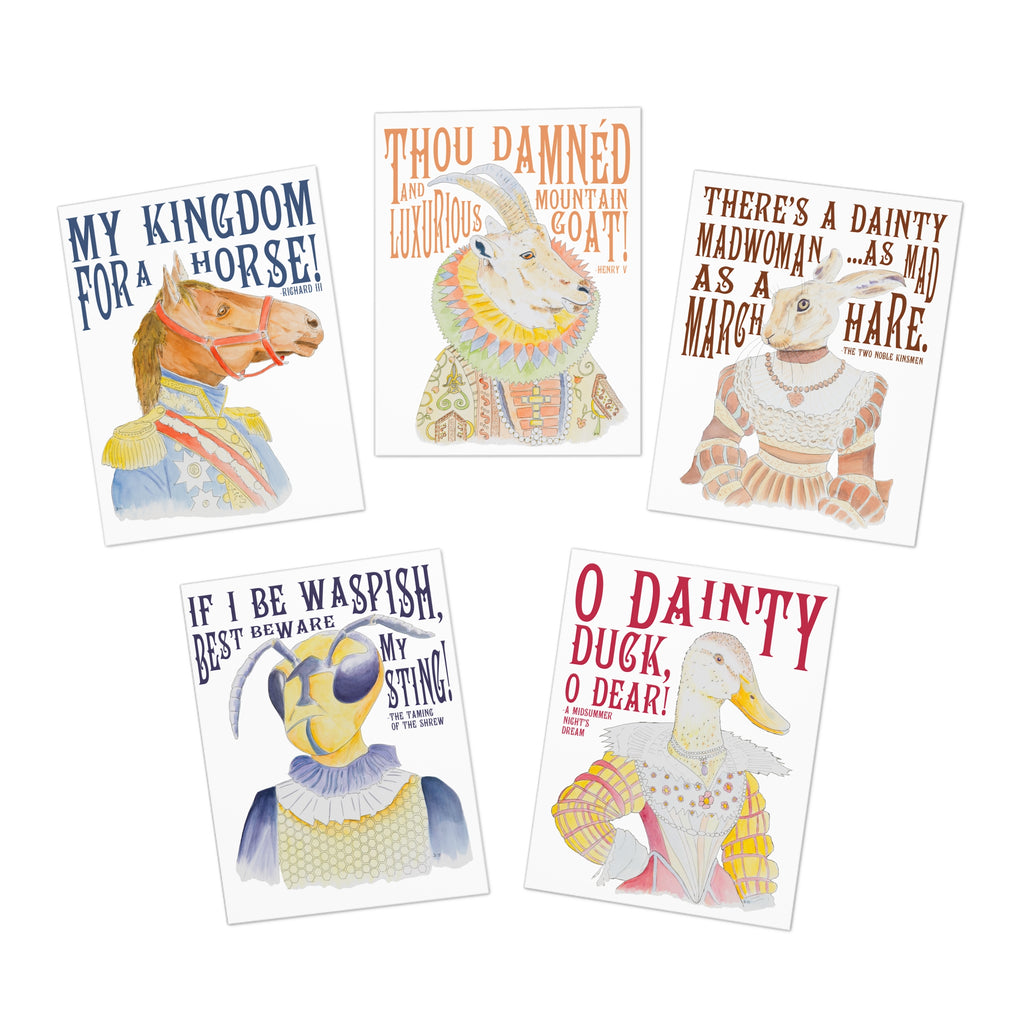 Fairest Creatures Greeting Card Set