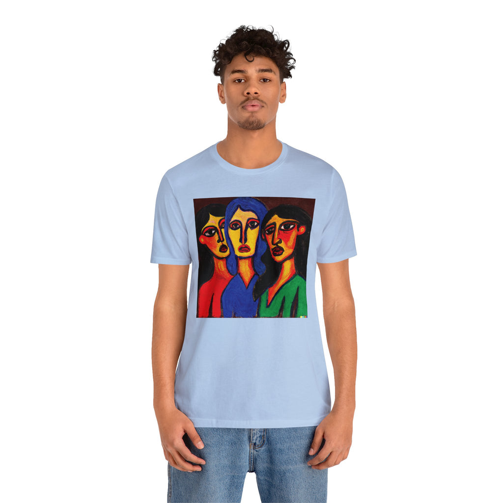 Three Witches in the Style of Modigliani