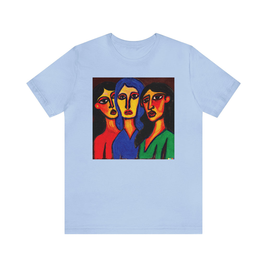 Three Witches in the Style of Modigliani