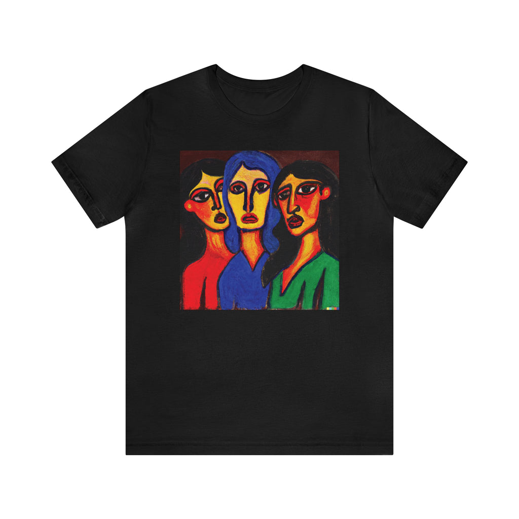 Three Witches in the Style of Modigliani