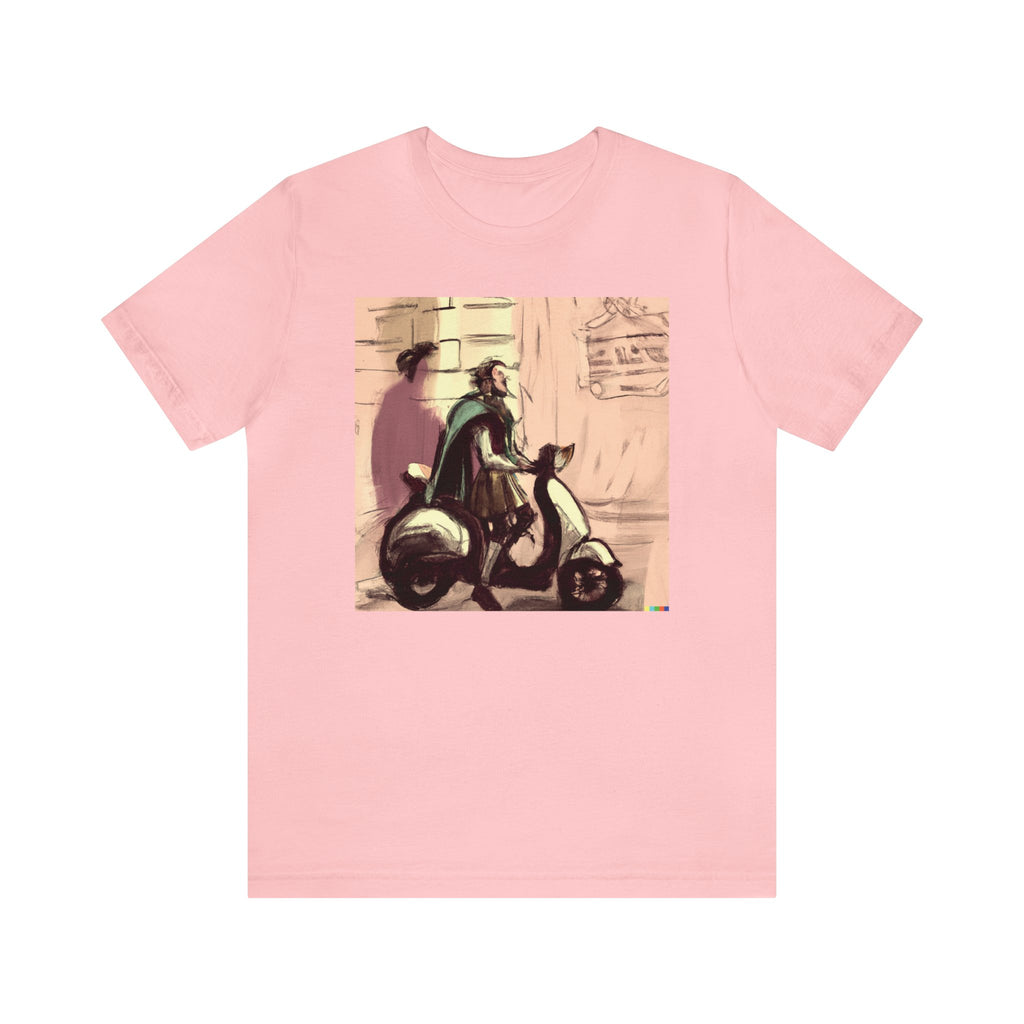 Shakespeare Riding A Vespa Tee
