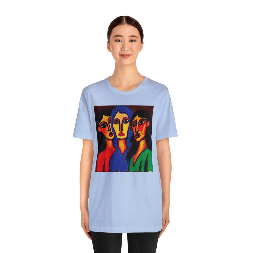 Three Witches in the Style of Modigliani