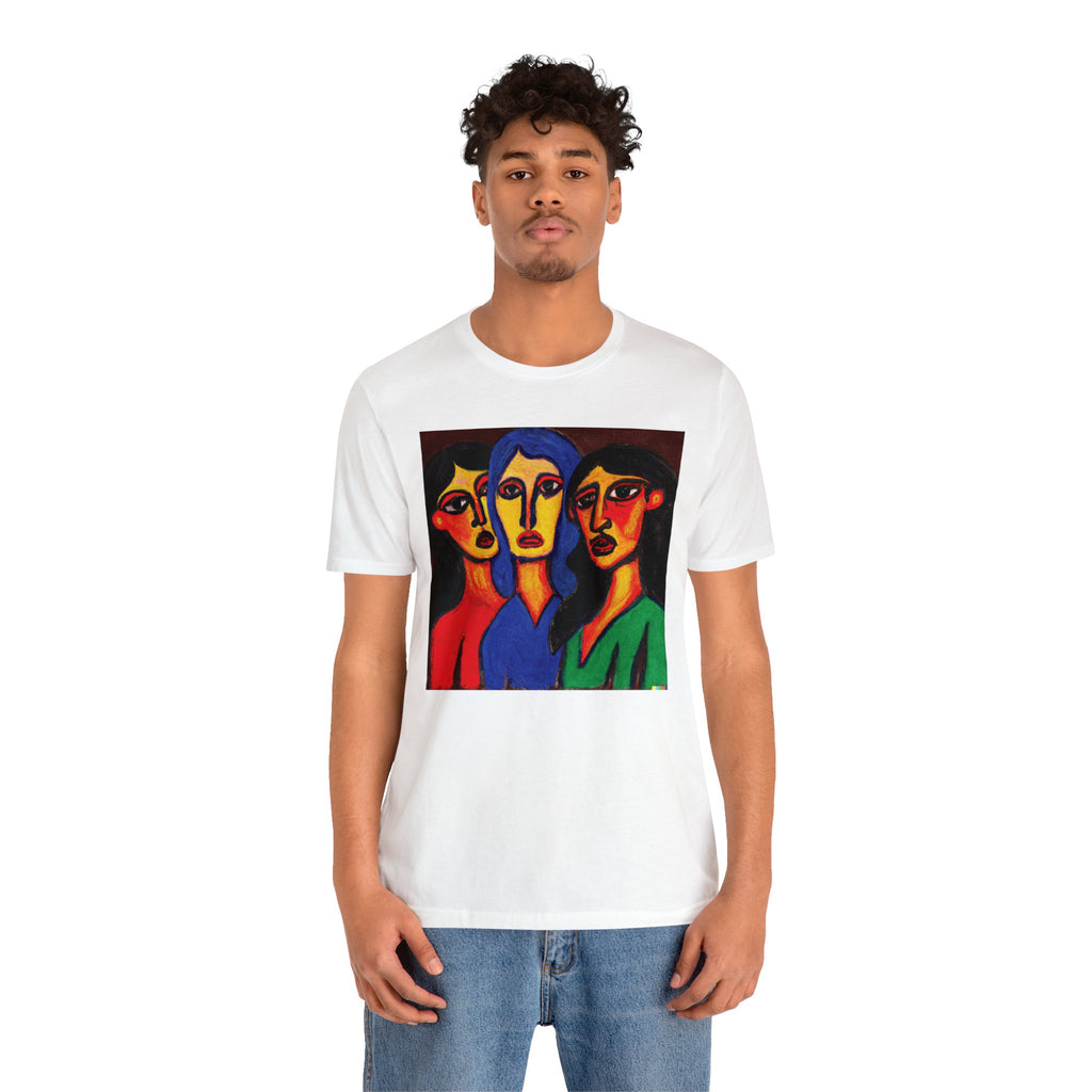 Three Witches in the Style of Modigliani