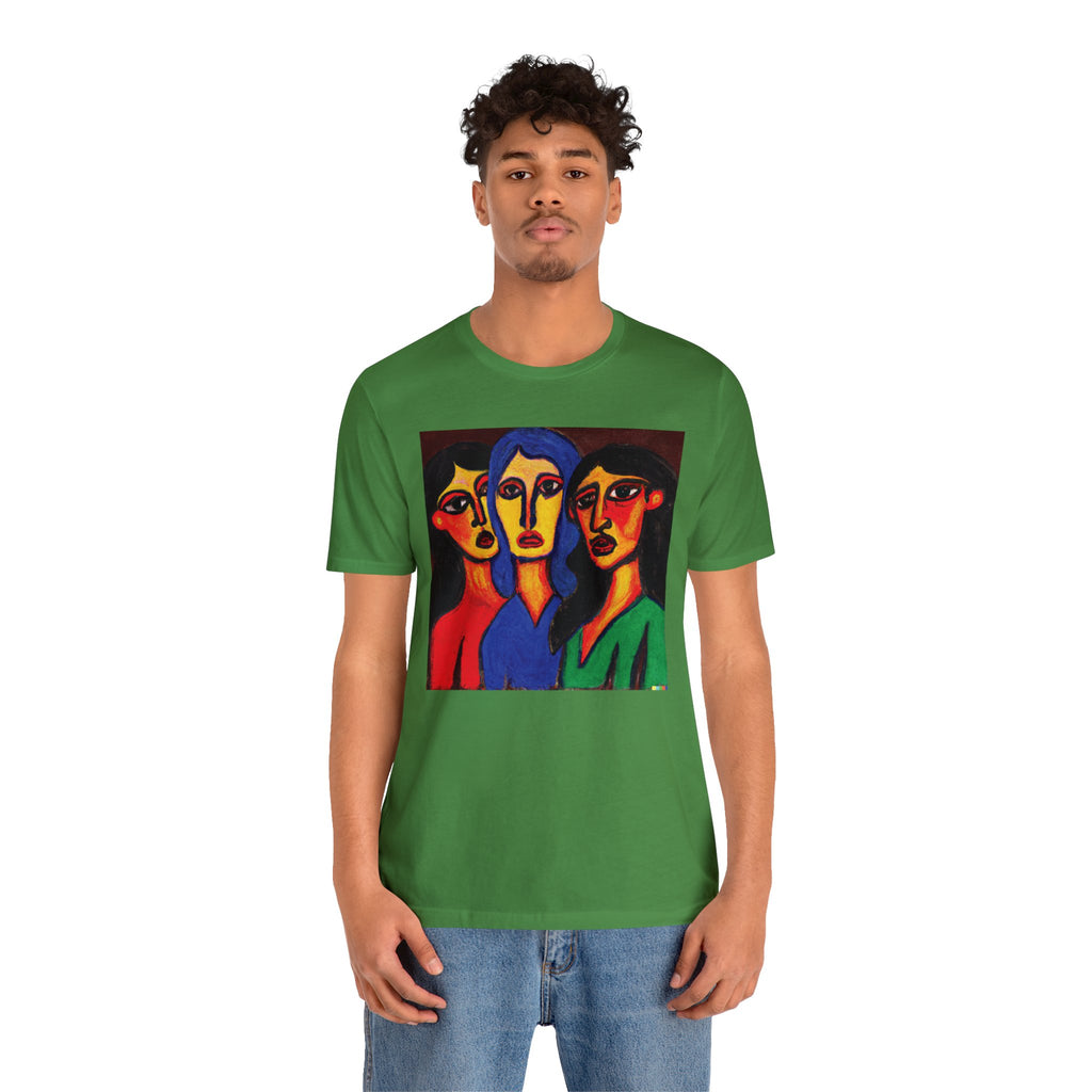 Three Witches in the Style of Modigliani