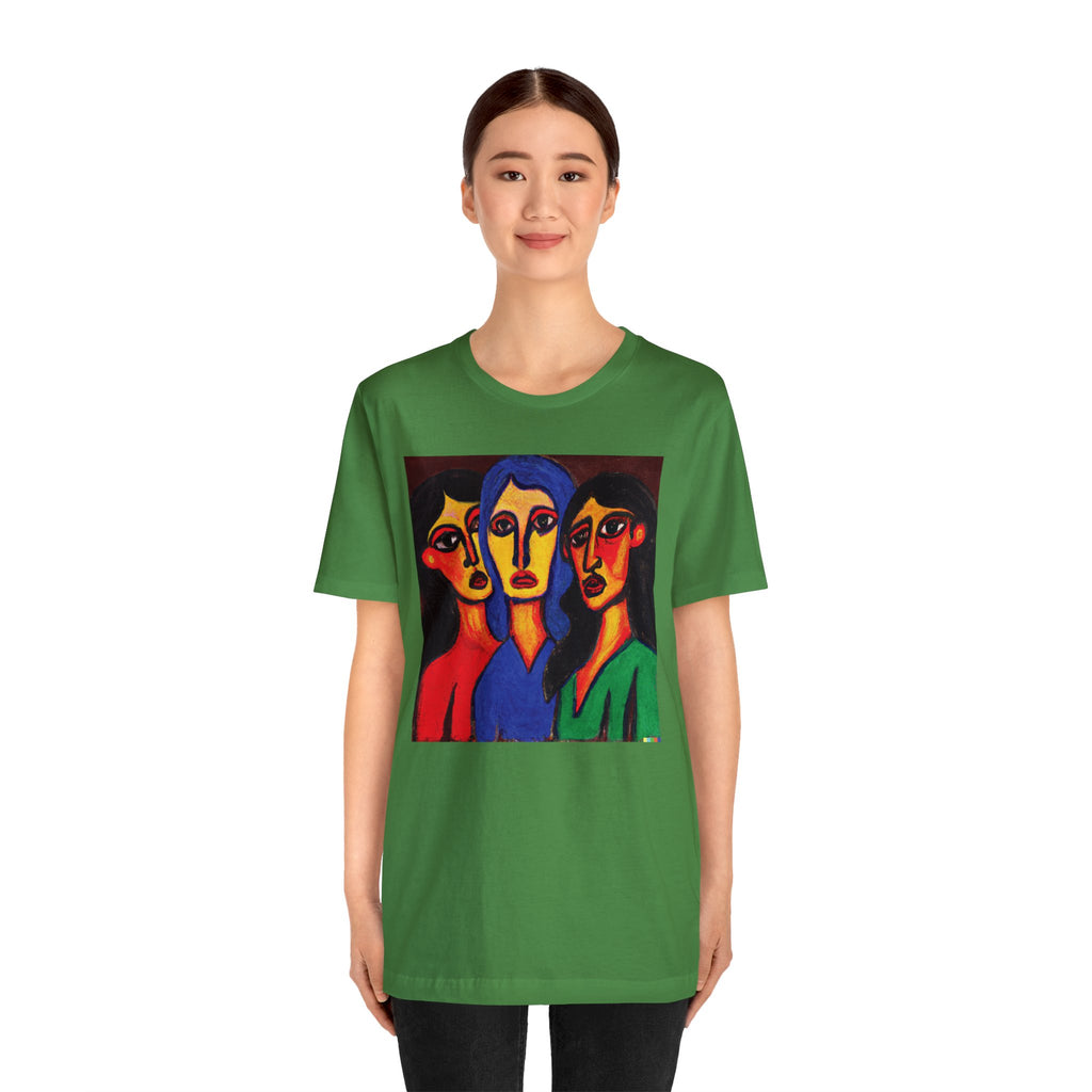 Three Witches in the Style of Modigliani
