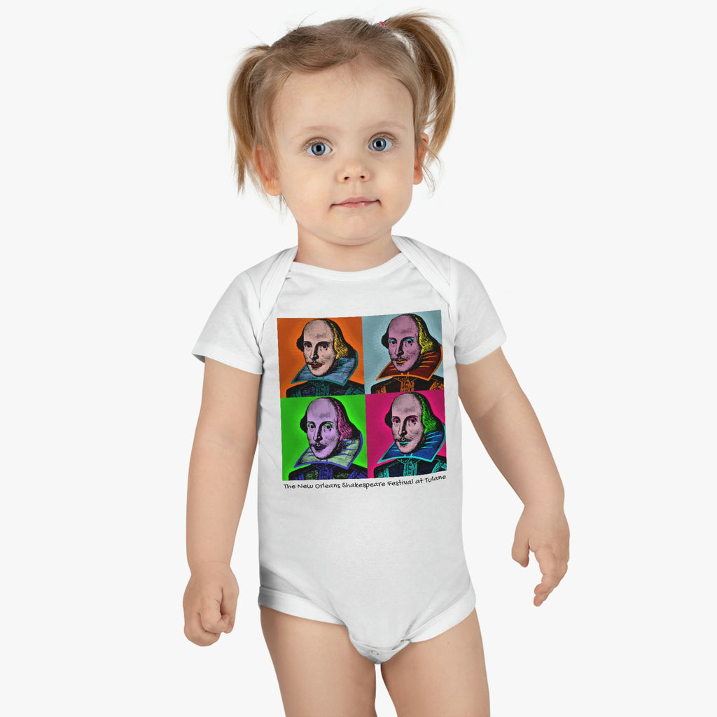 Pop Shakespeare Onesie® Organic Baby Bodysuit