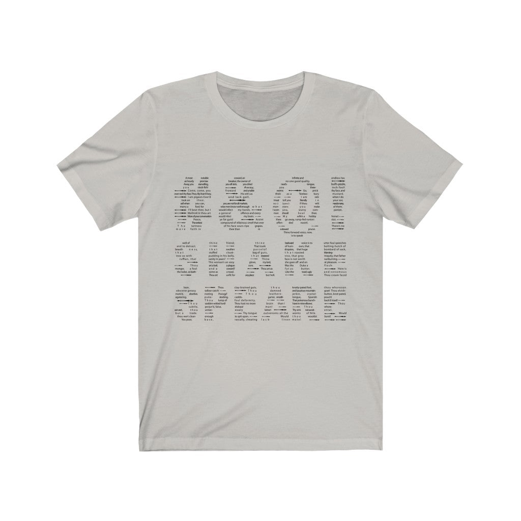 Shakespeare's Insults Unisex Premium Tee