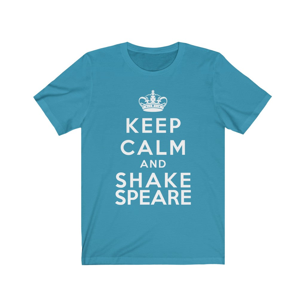 Keep Calm and Shakespeare Unisex Premium Tee