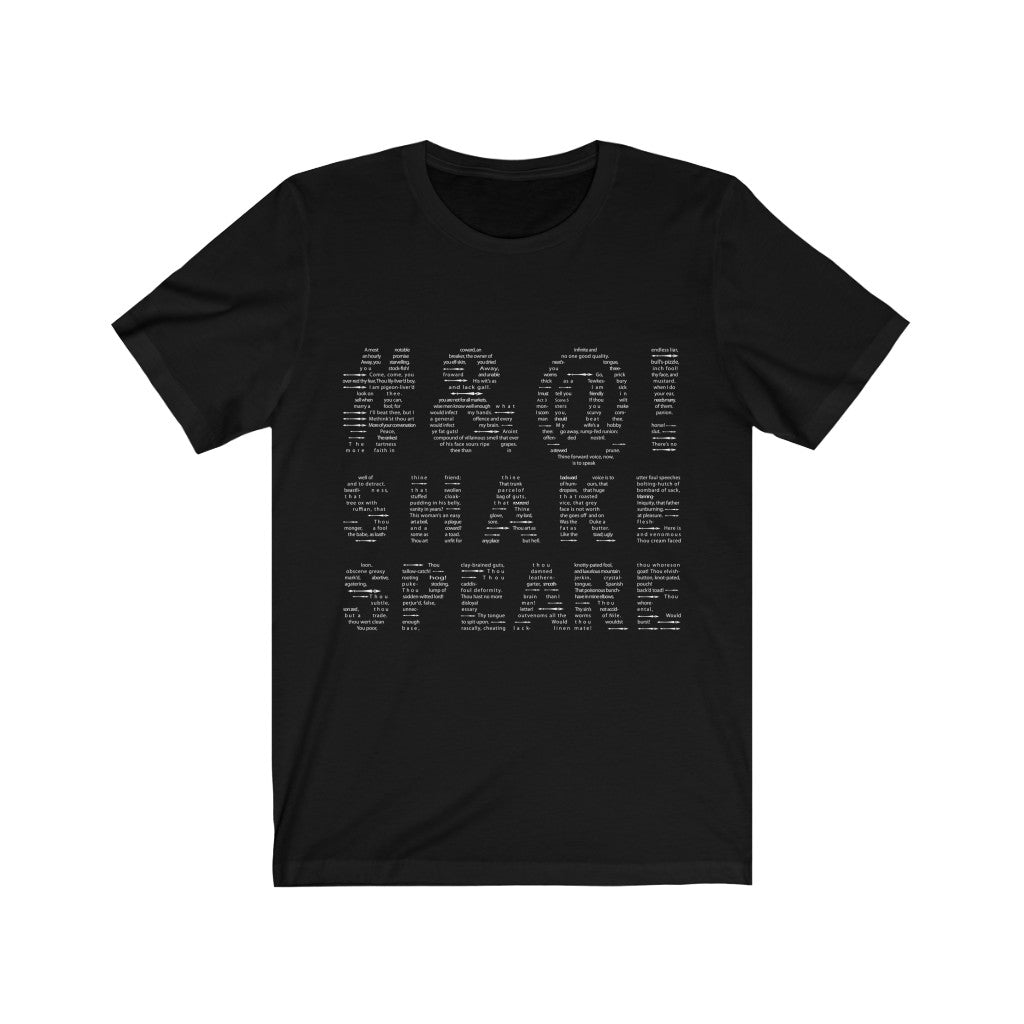 Shakespeare's Insults Unisex Premium Tee