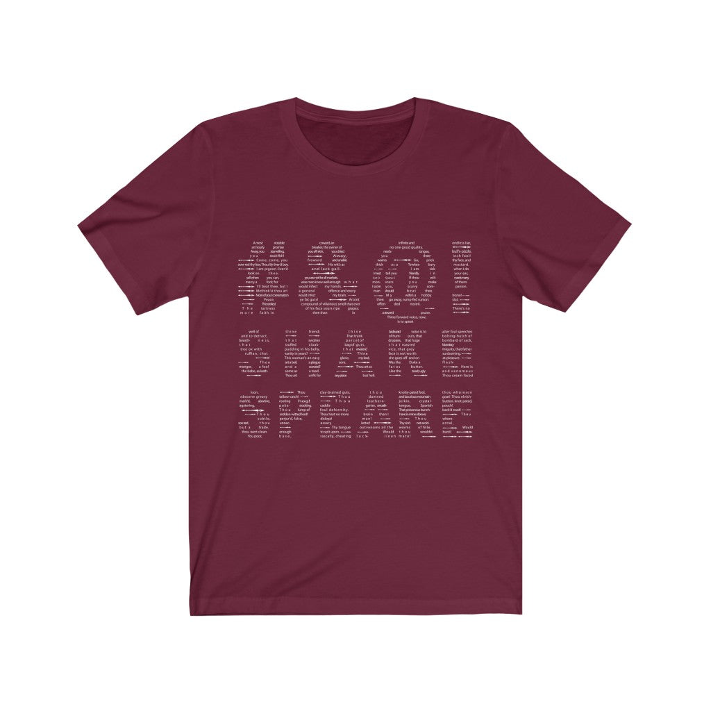 Shakespeare's Insults Unisex Premium Tee
