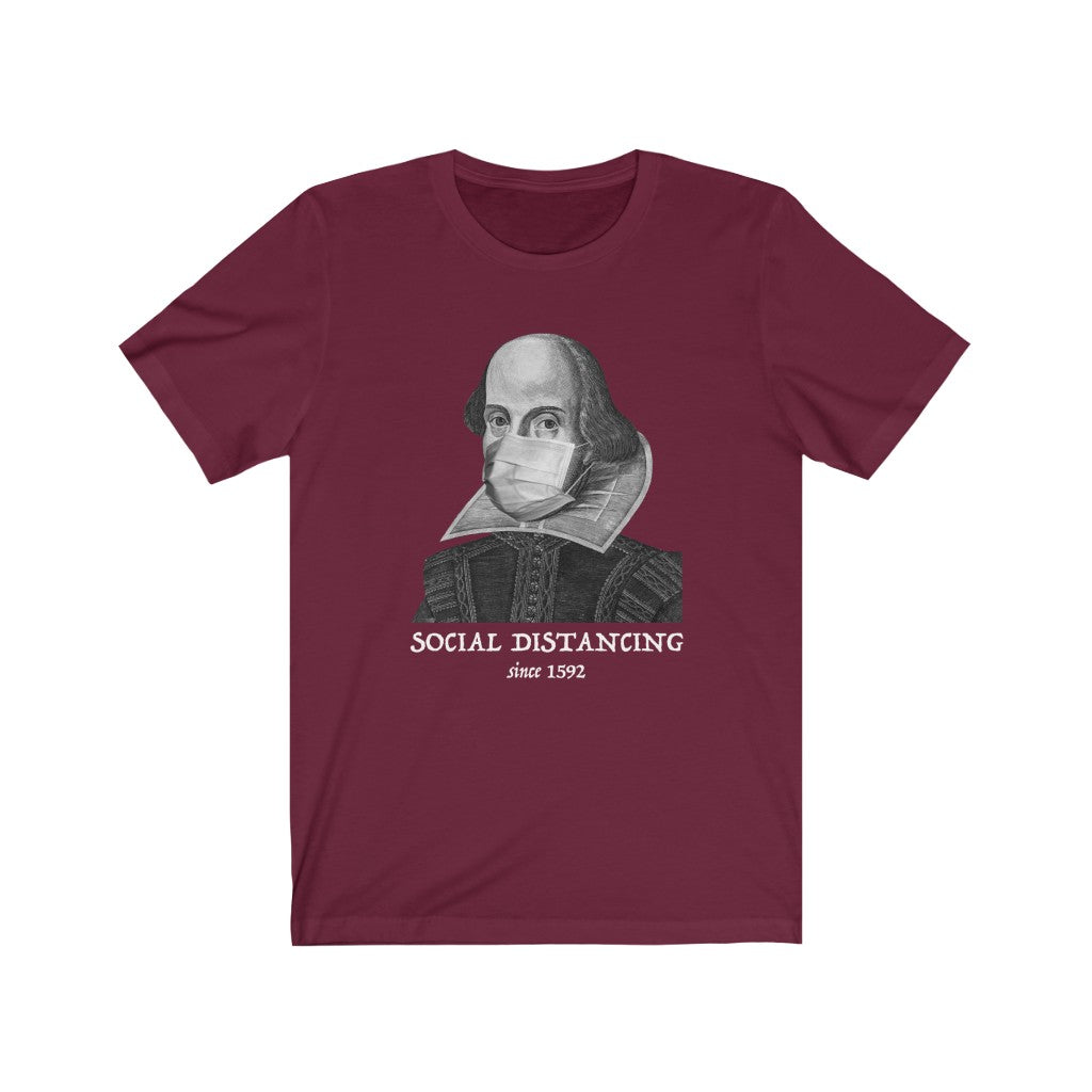 Social Distancing Since 1592 Unisex Premium Tee