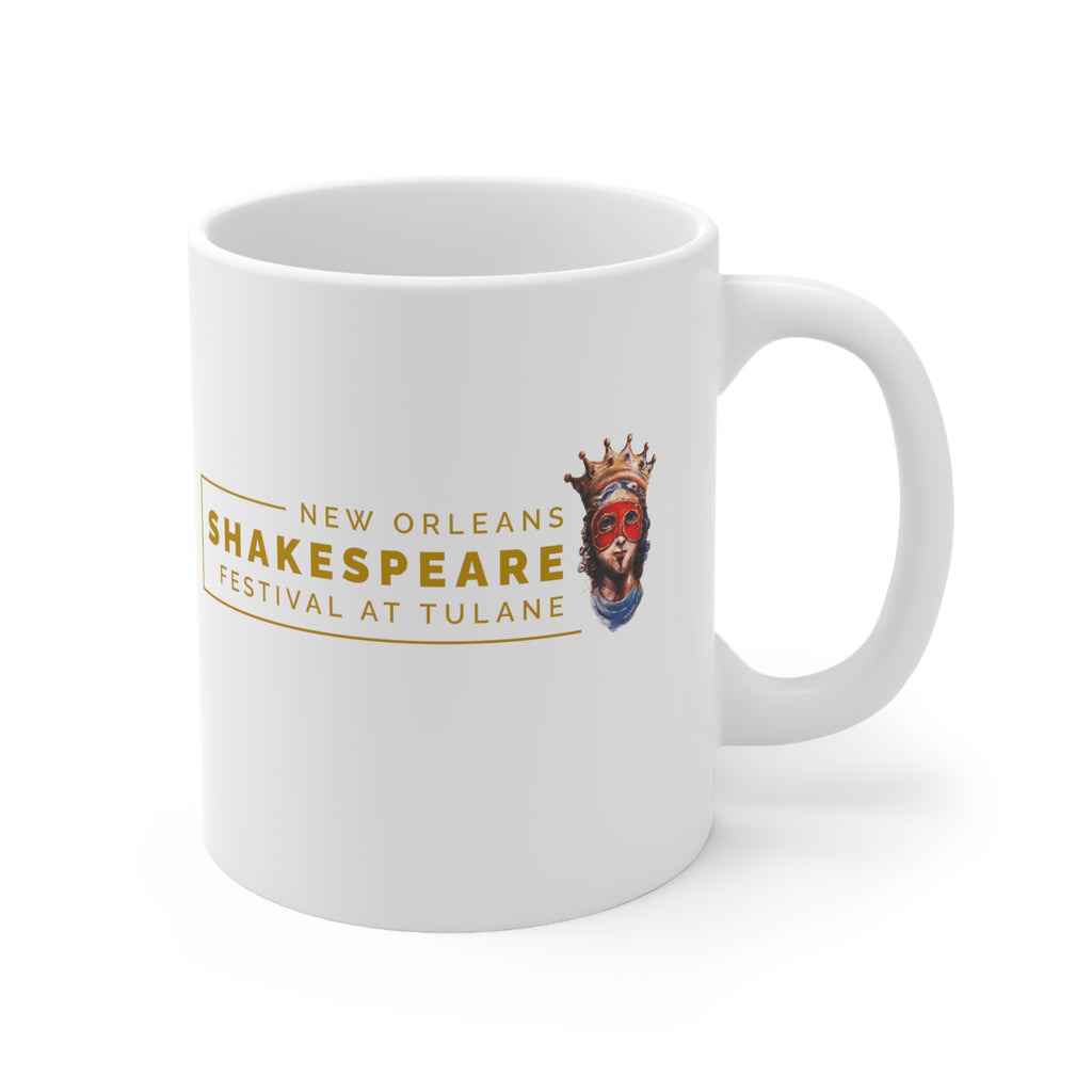 Keep Calm And Shakespeare Mug - White