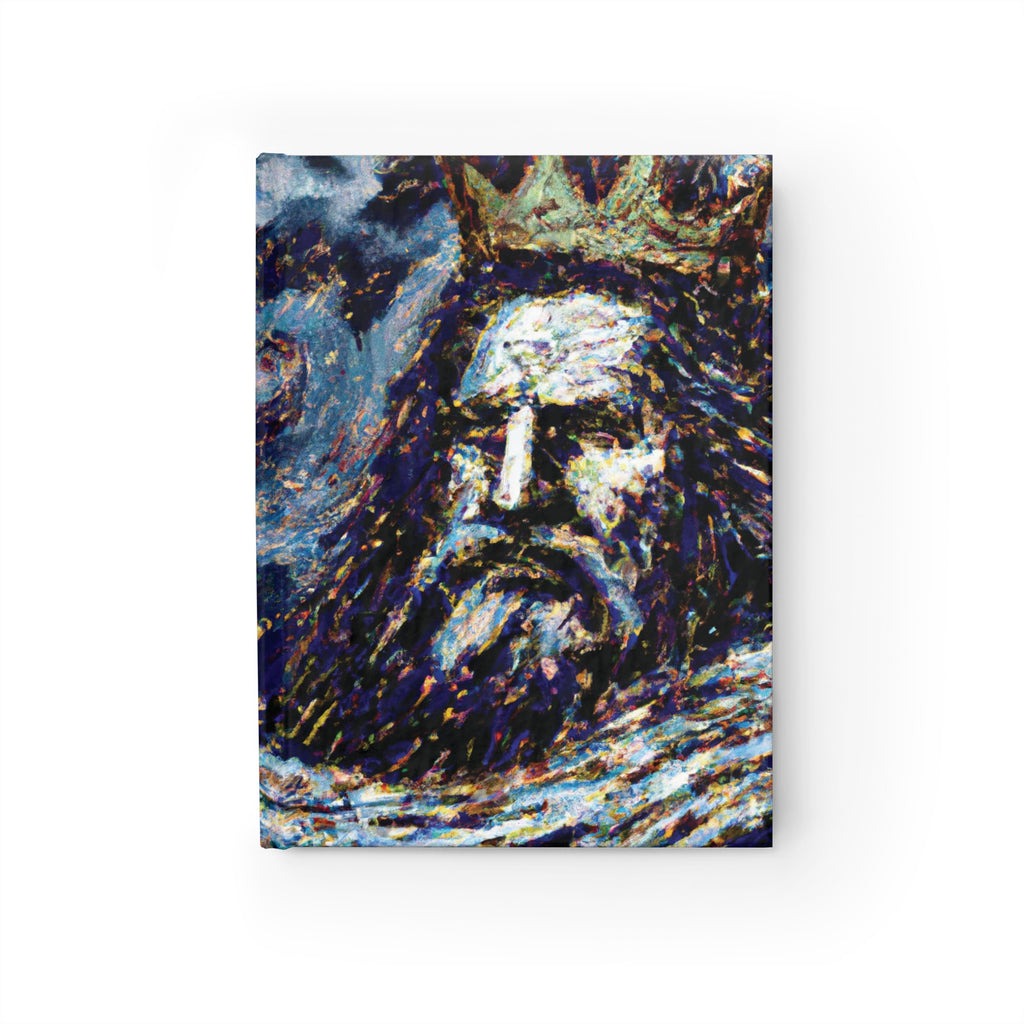 King Lear in Pointillism Journal (Blank)
