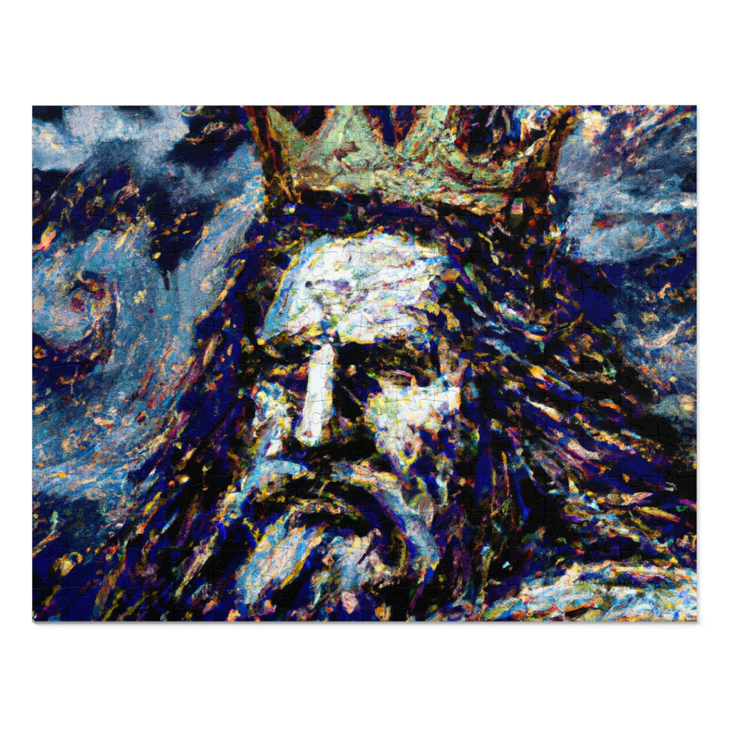 King Lear in Pointillism Shakespeare Puzzle