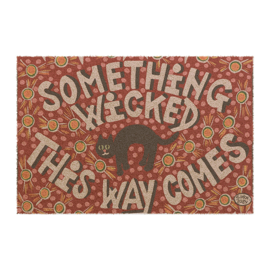 Something Wicked this Way Comes Doormat