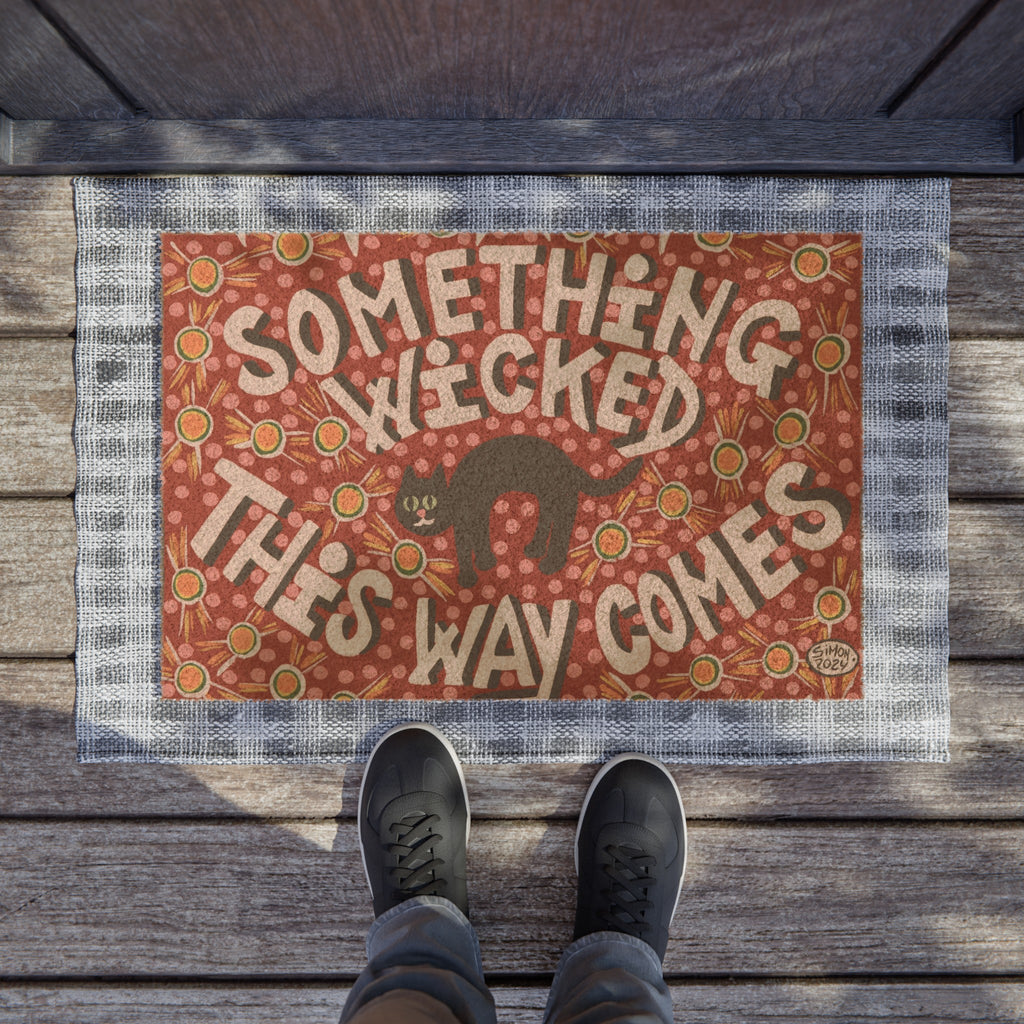 Something Wicked this Way Comes Doormat