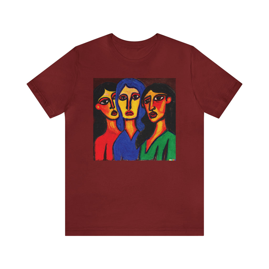 Three Witches in the Style of Modigliani