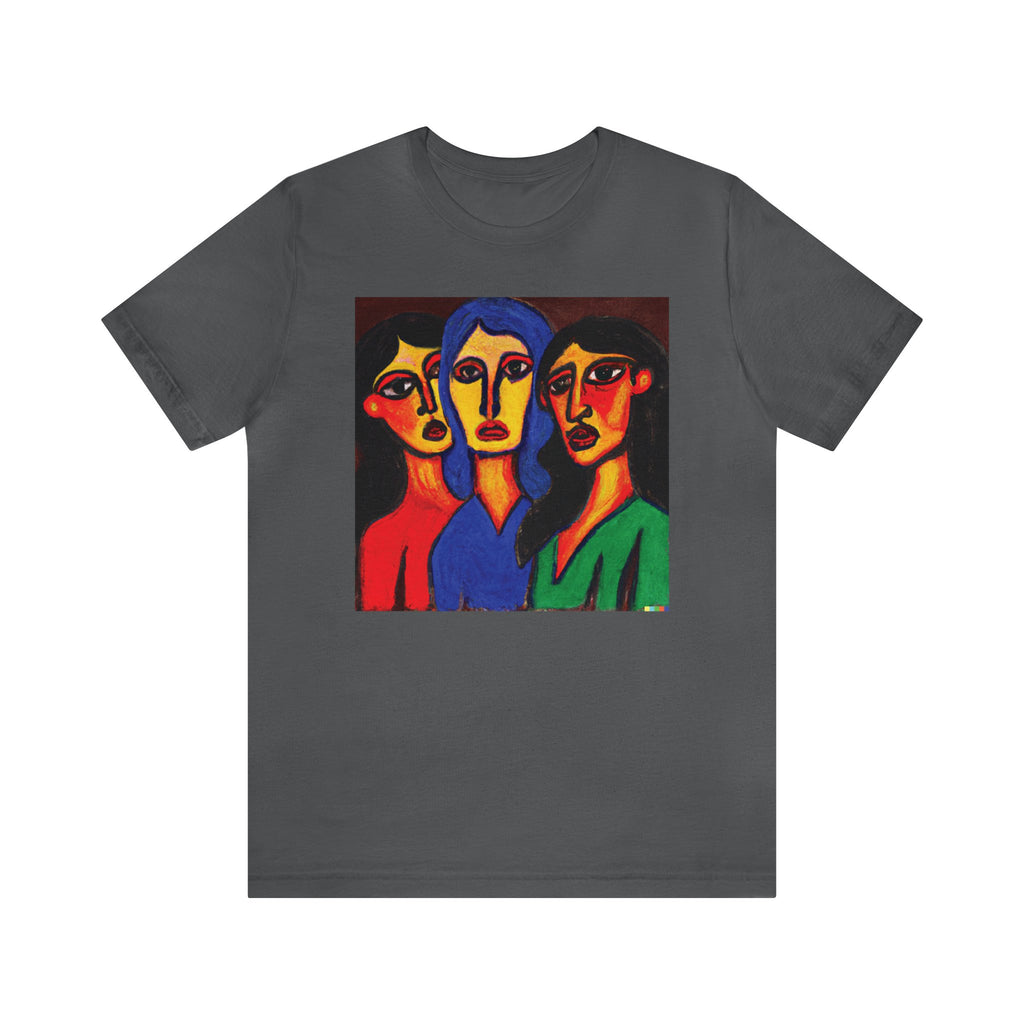 Three Witches in the Style of Modigliani