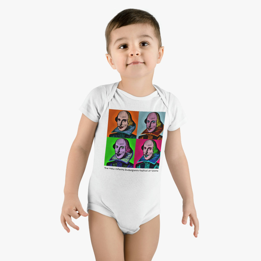 Pop Shakespeare Onesie® Organic Baby Bodysuit