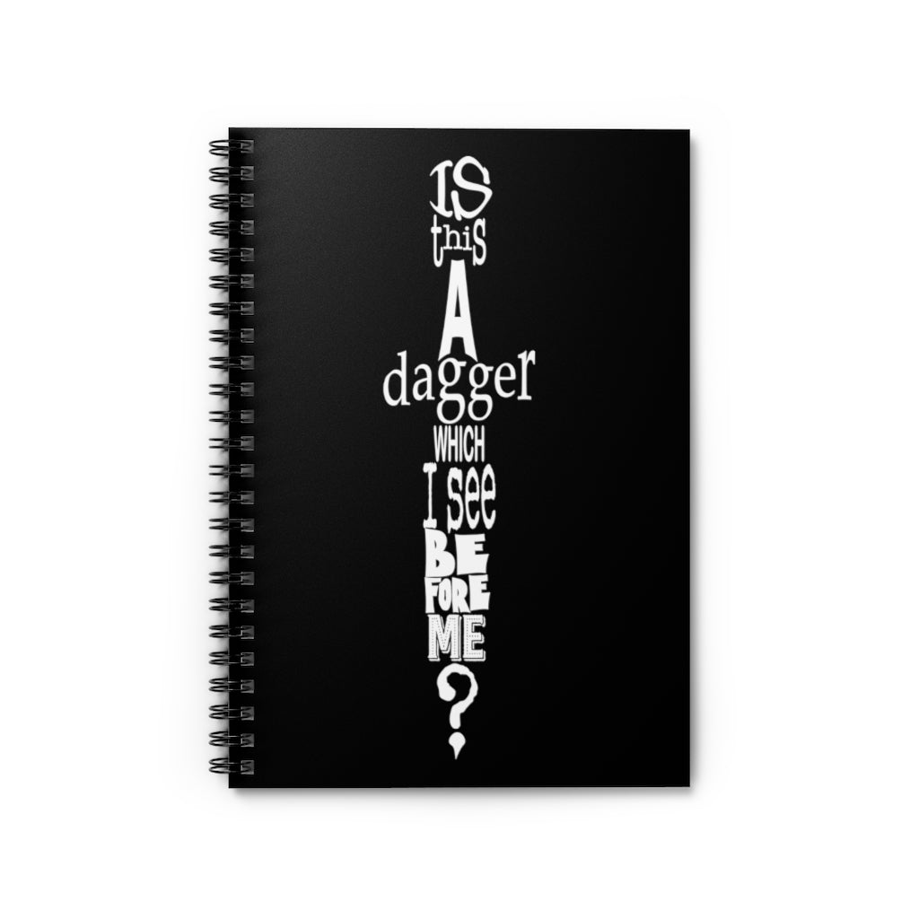Is This A Dagger? Spiral Notebook - Ruled Line