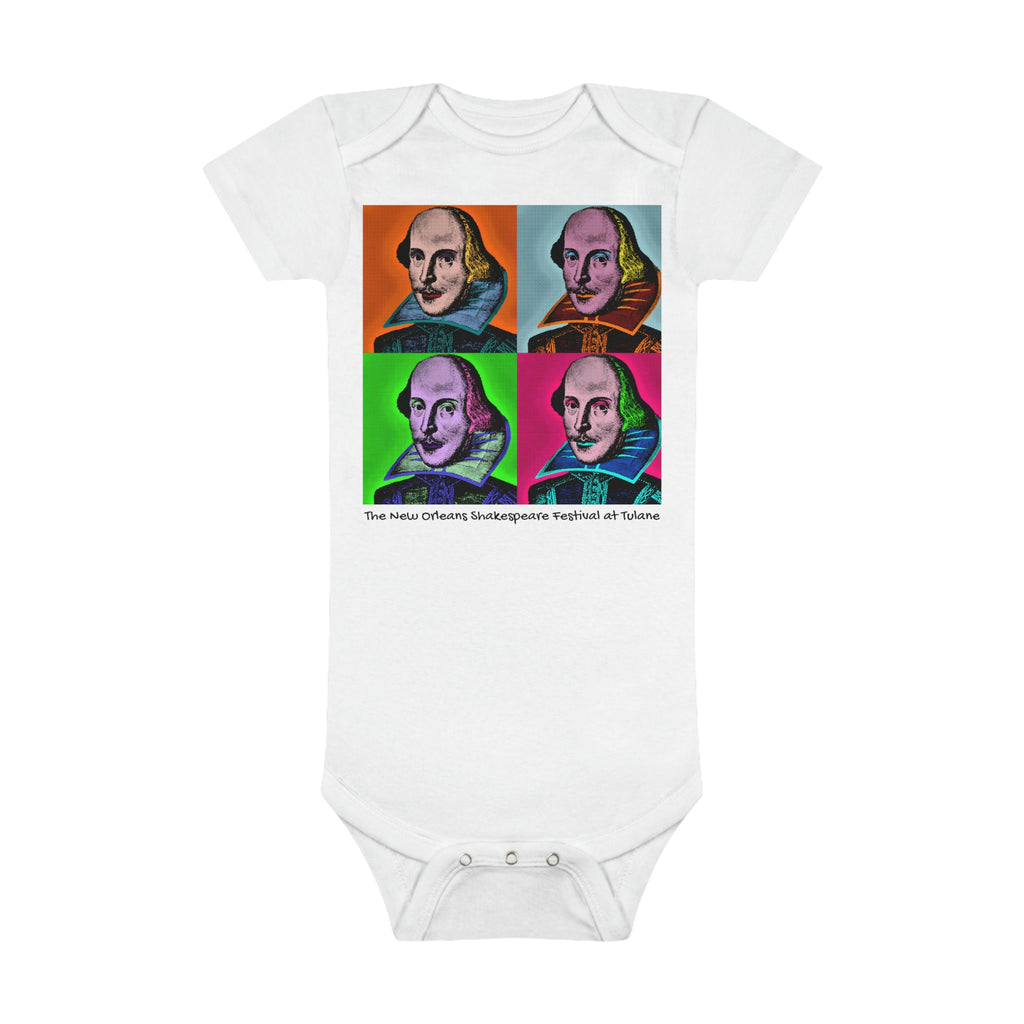 Pop Shakespeare Onesie® Organic Baby Bodysuit
