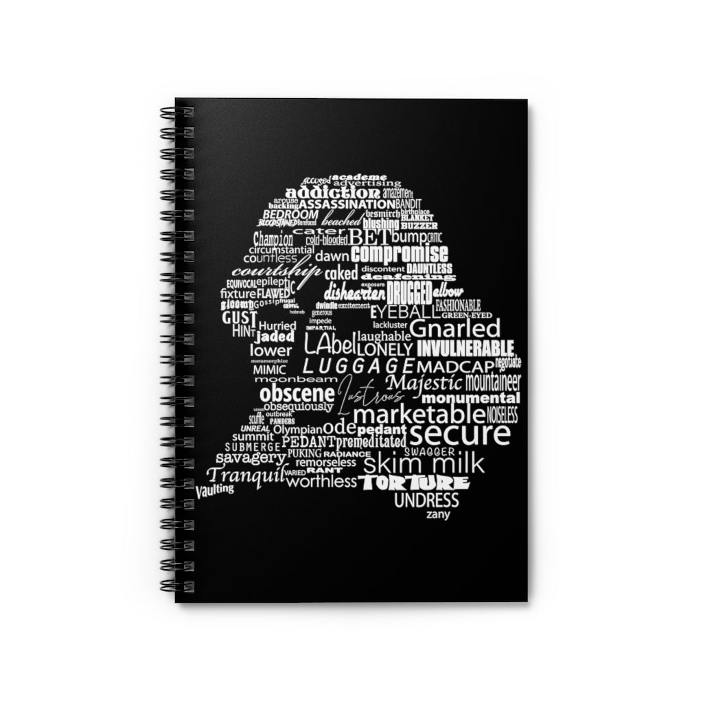 Words of Shakespeare Spiral Notebook - Ruled Line