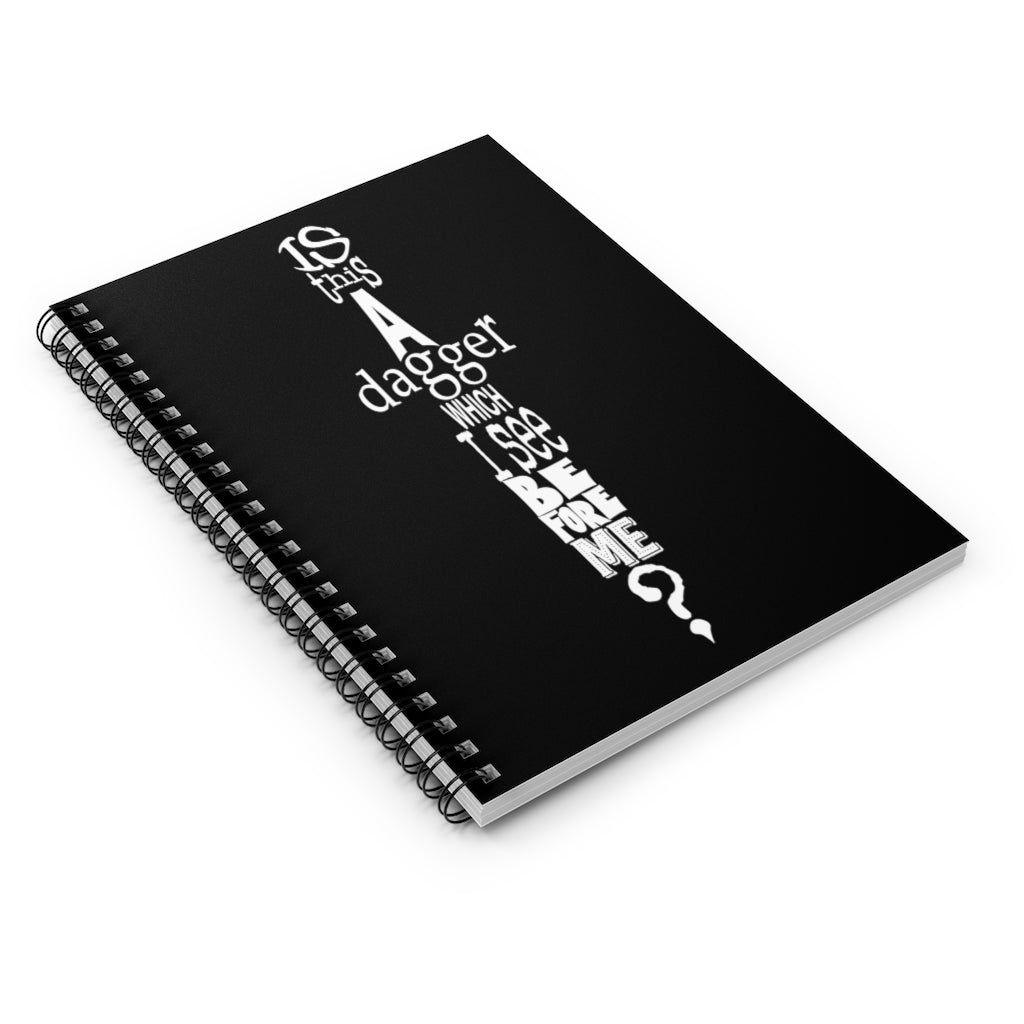 Is This A Dagger? Spiral Notebook - Ruled Line