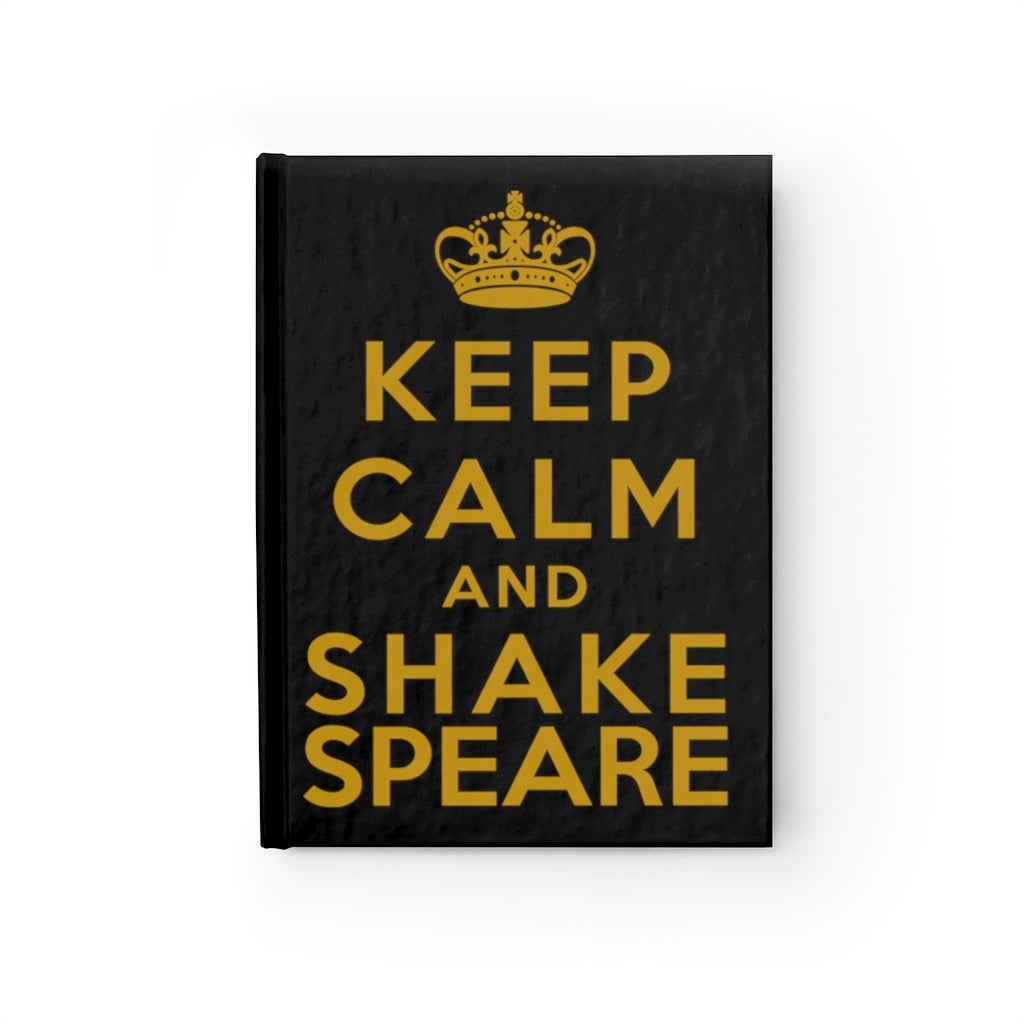 Keep Calm and Shakespeare Journal (Blank)
